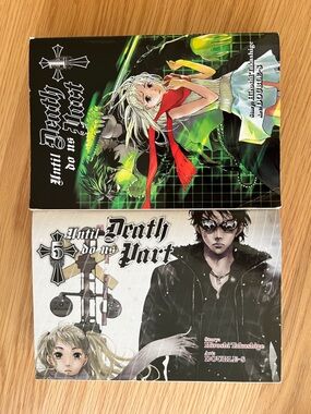 Until Death Do Us Part Volumes Manga Set Lot Vol 1 and 5